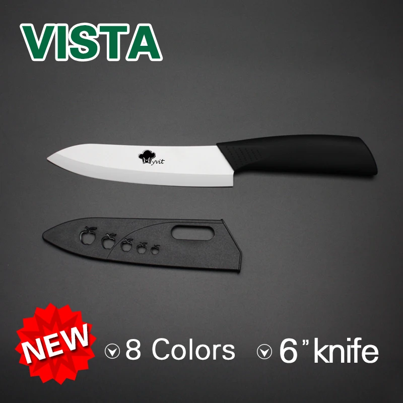 Высококачественный керамический кухонный нож 8 цветов одиночный 3 &quot/ 4&quot/ 5 6&quot