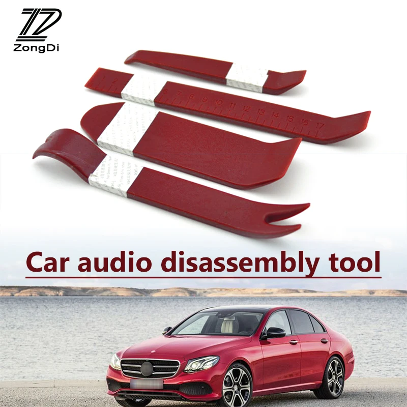 

ZD Новые 4 шт. автомобильные аудио разборки инструменты для Mercedes benz w204 w203 w211 Hyundai solaris i30 Saab MG Skoda octavia a7 a5 2 Chery