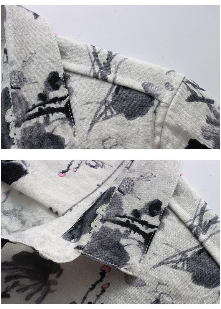 Бренд lotus рубашка с принтом Для мужчин Мода Цветочный узор CHEMISE Homme Англия Стиль