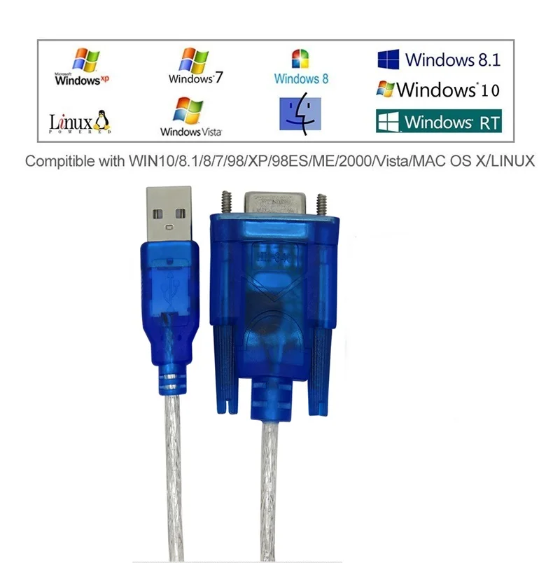 Поддерживает Windows 8 USB в RS232 кабель и DB9 9pin серийный w/Женский адаптер без CD|windows 8|windows