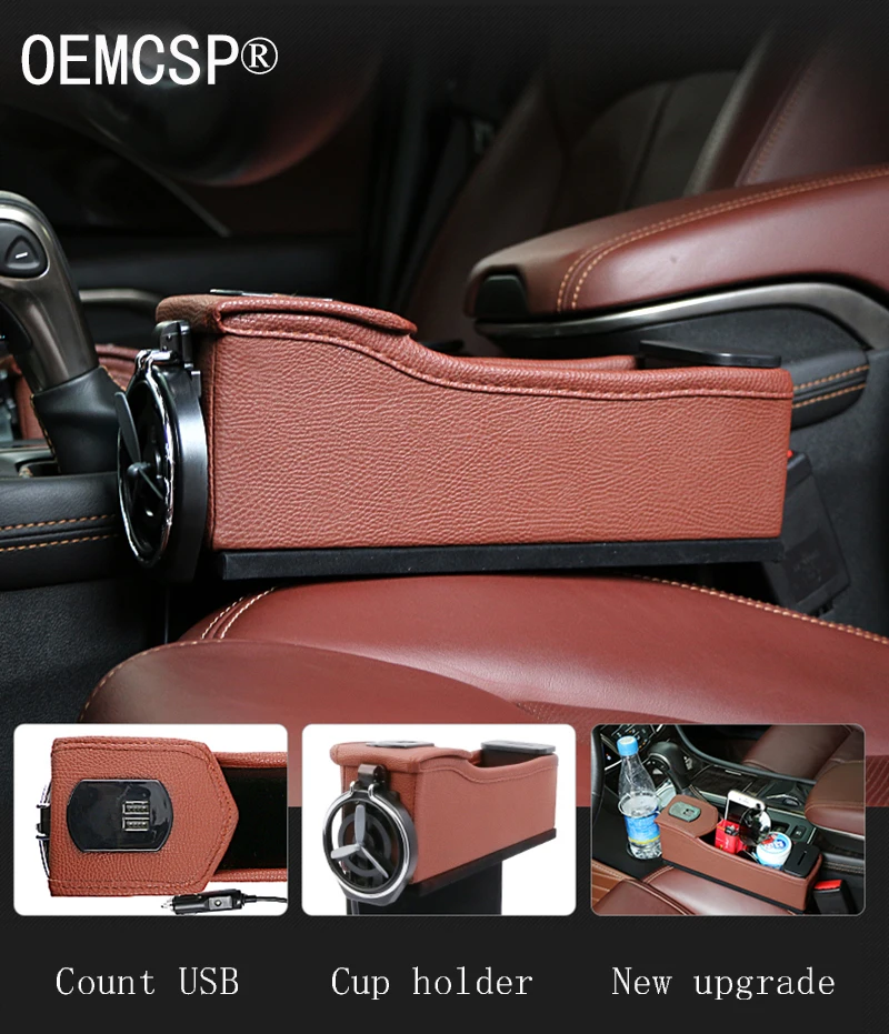 Автокресло щелевая коробка для хранения USB Автомобильное зарядное устройство Организатор Gap разрез наполнитель держатель для бумажник монеты сигареты разрез карман аксессуары