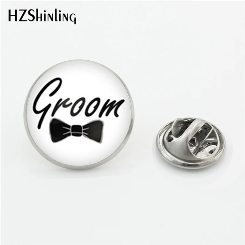 Новинка 2017 трендовая булавка для воротника жениха ручная работа круглая брошь