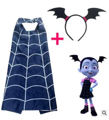 Vampirina/Карнавальные костюмы для девочек на Хэллоуин детское платье