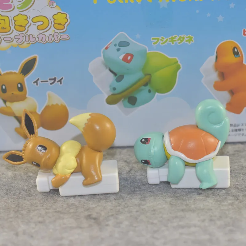 Фигурки второго стиля 6 шт./компл. на шнурке аниме экшн фигурки pkchu модель