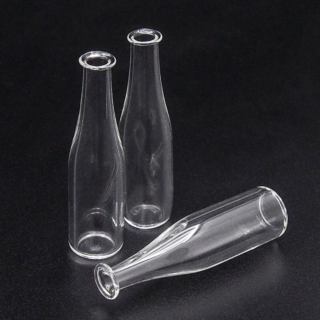3pcs Milk Bottles Odoria 1:12 миниатюрные 12 шт многоцветные пластиковые стаканчики для питьевой воды кукольный домик кухонные принадлежности - Цвет: 3pcs Milk Bottles