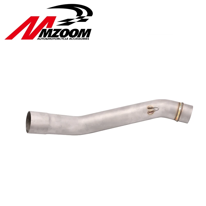 Free shipping Motorcycle stainless steel middle of the exhaust pipe For Kawasaki Z750 ZR750 | Автомобили и мотоциклы
