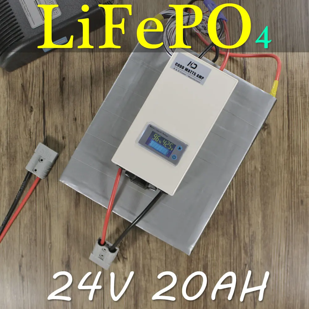Электрический велосипед 24V 20AH LiFePO4 аккумулятор 500W долгий срок службы