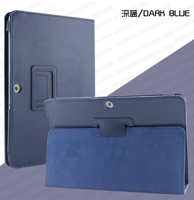 Чехол с магнитной подставкой для samsung Tab 2 10,1 чехол GT P5100 P5110 P5113 планшет 360 полная защита из искусственной кожи флип-чехол для сна - Цвет: P5100 P5110dark blue