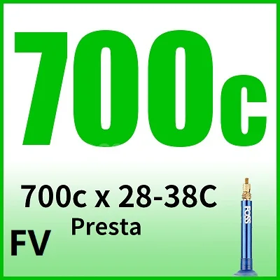 700Cx28-38 FV Фосс камера велосипедной шины 16/18/20/24/26/27,5/2" дюймов 700C трубки дорожный велосипед MTB горный велосипед/складной велосипед из термопластичного эластомера трубки Тайвань - Цвет: 700Cx28-38 FV