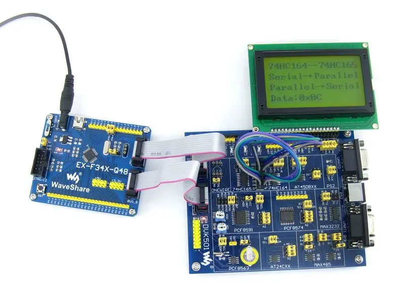 C8051F Series C8051F340 8051 C8051F34x Evaluation Development Board Kit + DVK501 System Tools =EX-F34x-Q48 Premium | Компьютеры и офис