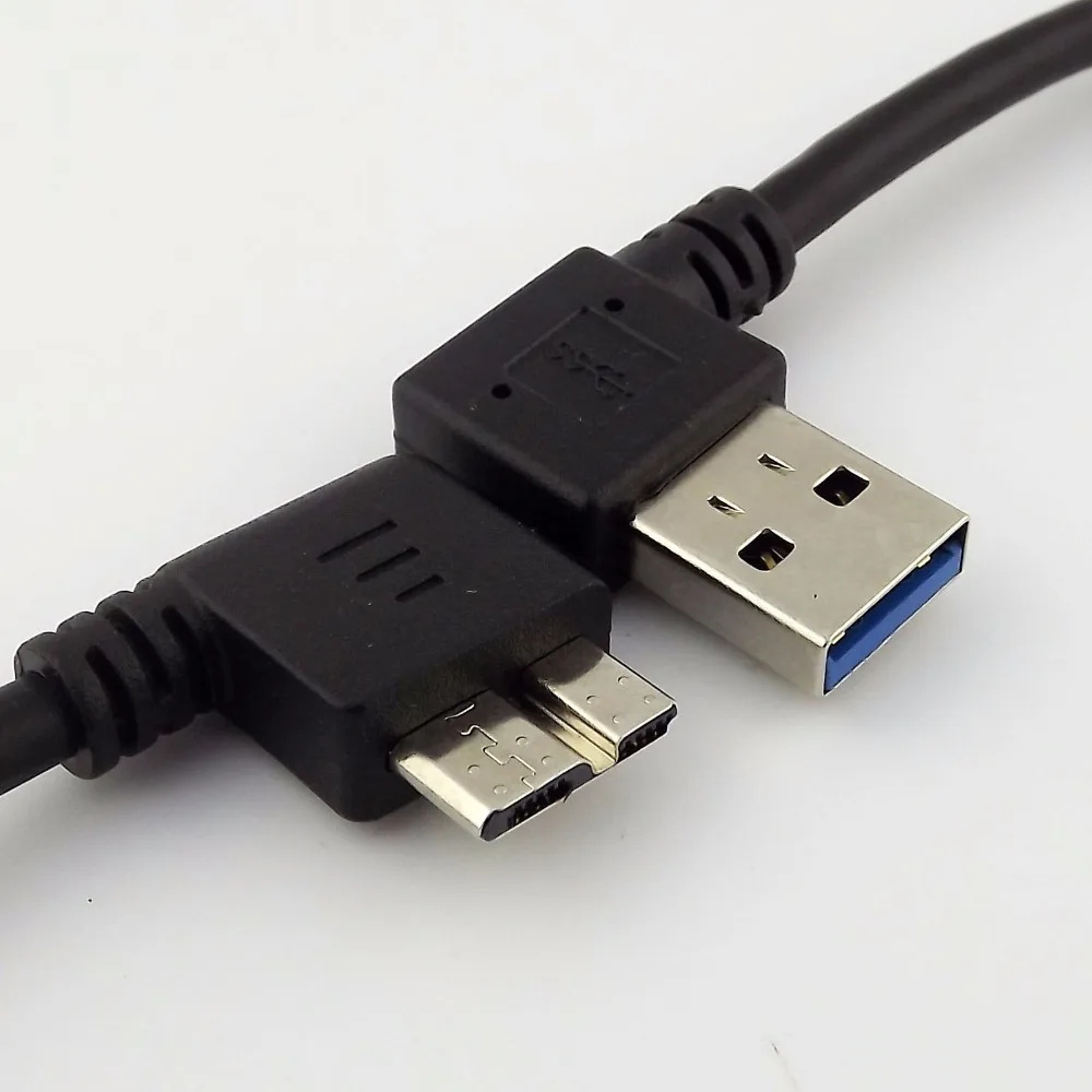Кабель адаптер для передачи данных с левым 90 углом от USB 3 0|Кабели MP3/MP4-плееров| |