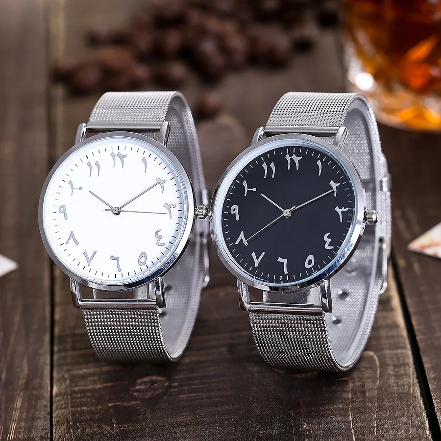 

CCQ Top Brand Ladies Watch Quartz Stainless Steel Band Marble Strap Mens Watch Analog Fashion Women's Wristwatches relogio #N05