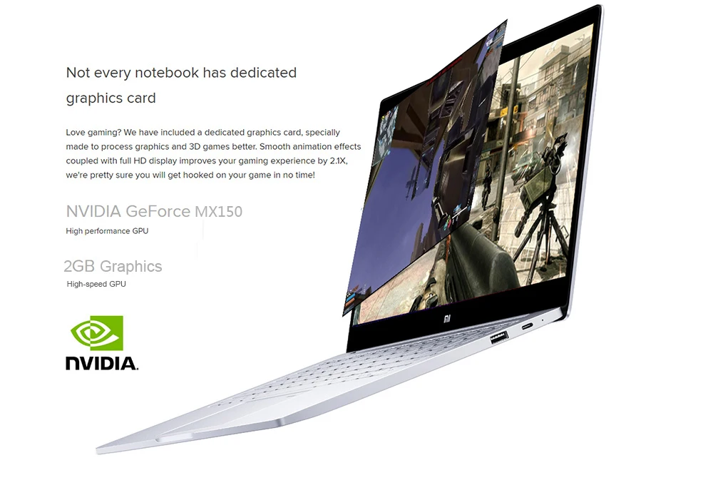 Xiaomi Mi ноутбук Air 13,3 Windows 10 ноутбук Intel Core i5-8250U 2,5 ГГц 8 ГБ ОЗУ 256 ГБ SSD датчик отпечатков пальцев двойной WiFi