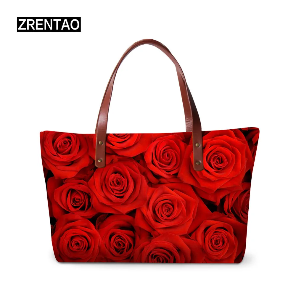 

Floral Pattern Women's Pretty Handbag Luxury Shoulder Bag Women Handbags Female Partty goOutdoorBag Lady Bag Designer Totes