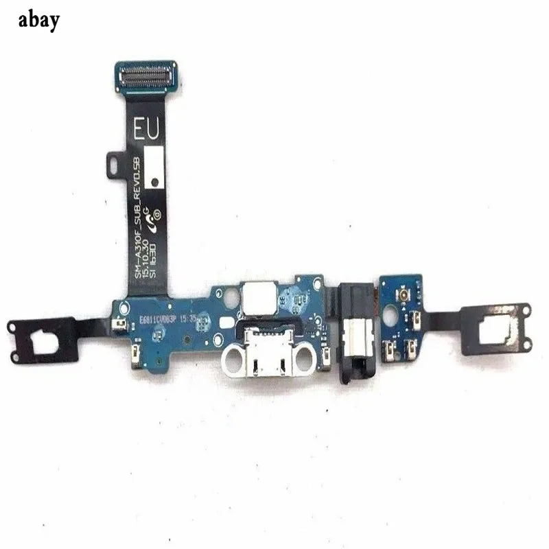 Зарядный разъем для samsung galaxy A3 A310F A300F Зарядное устройство USB док-станция гибкий кабель, сменные детали