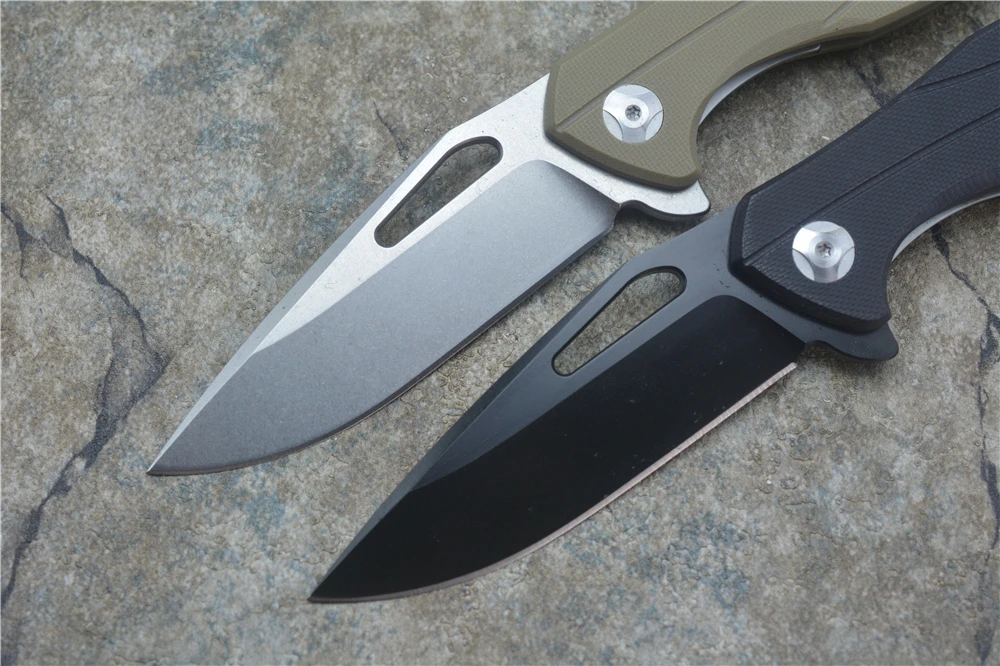 XS EDC-X5 складной нож шарикоподшипник D2 лезвие G10 Ручка Открытый Кемпинг Многофункциональный охотничий инструмент EDC