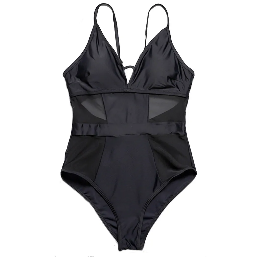 Новинка 2019 хит дышащий сексуальный женский цельный купальник пляжная одежда пуш