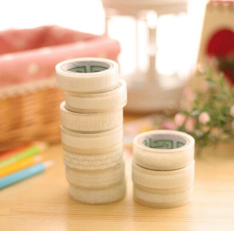 10 шт. узоров Прозрачная Кружевная клейкая лента для скрапбукинга детской