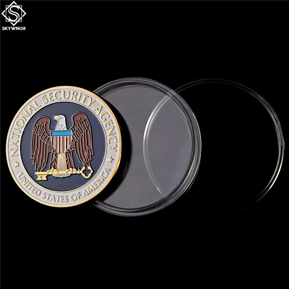 Коллекция Агентства безопасности национальной нации монет США NSA Вашингтон. D.C