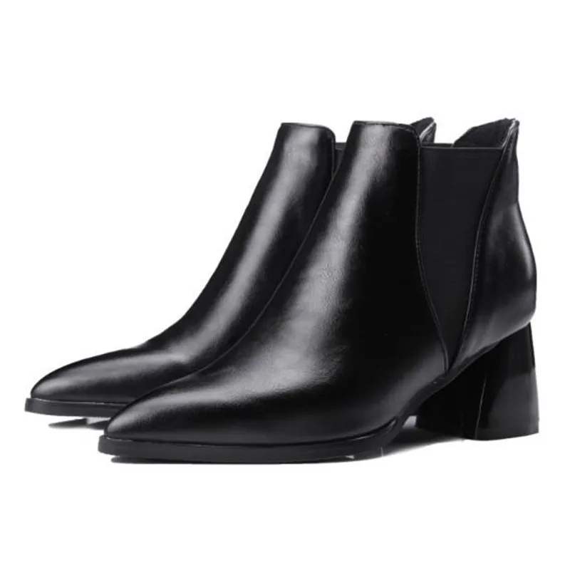 Autumn and winter New style fashion black sexy boots Leisure time Comfortable Cashmere Keep warm Women Boots size 34-43