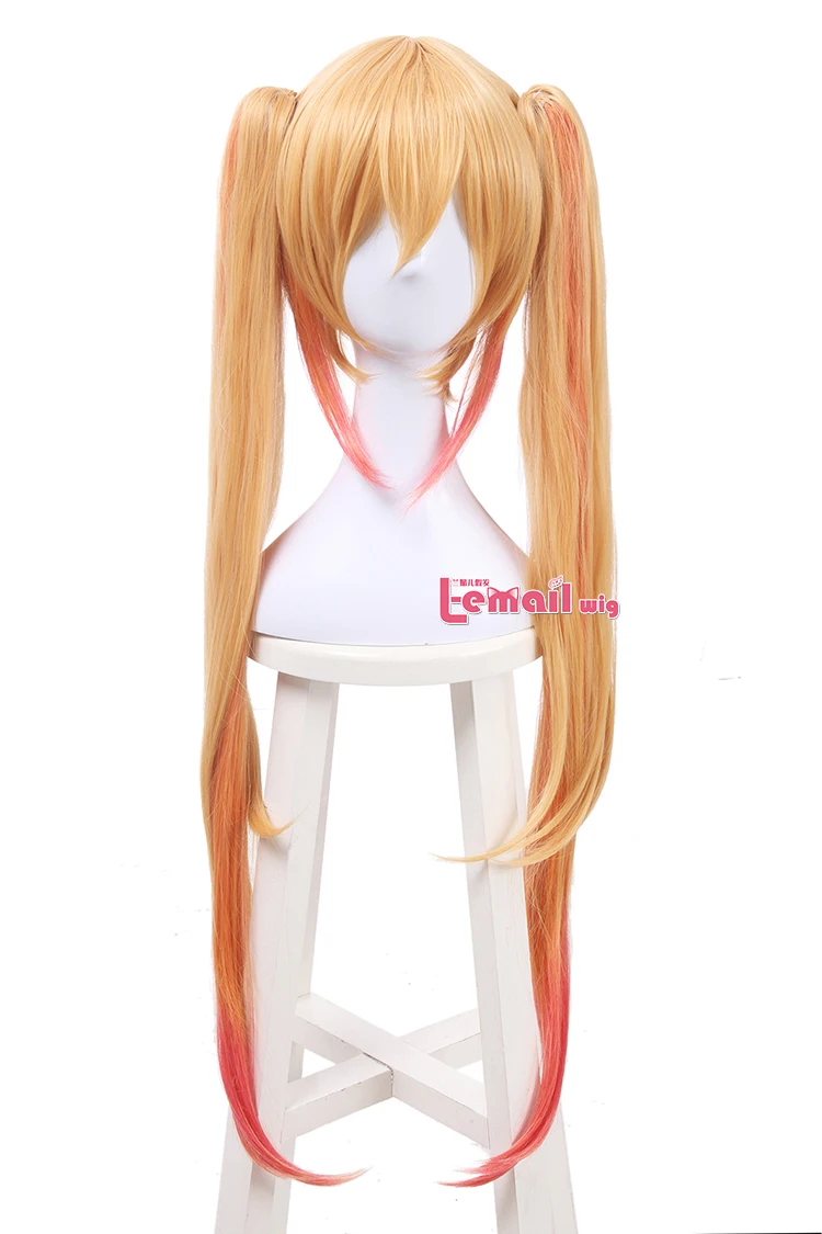 L-email парик Kobayashi-san Chi no Maid Dragon косплей парики Kanna Tohru Quetzalcoatl Fafnir Kobayashi синтетические волосы косплей парик