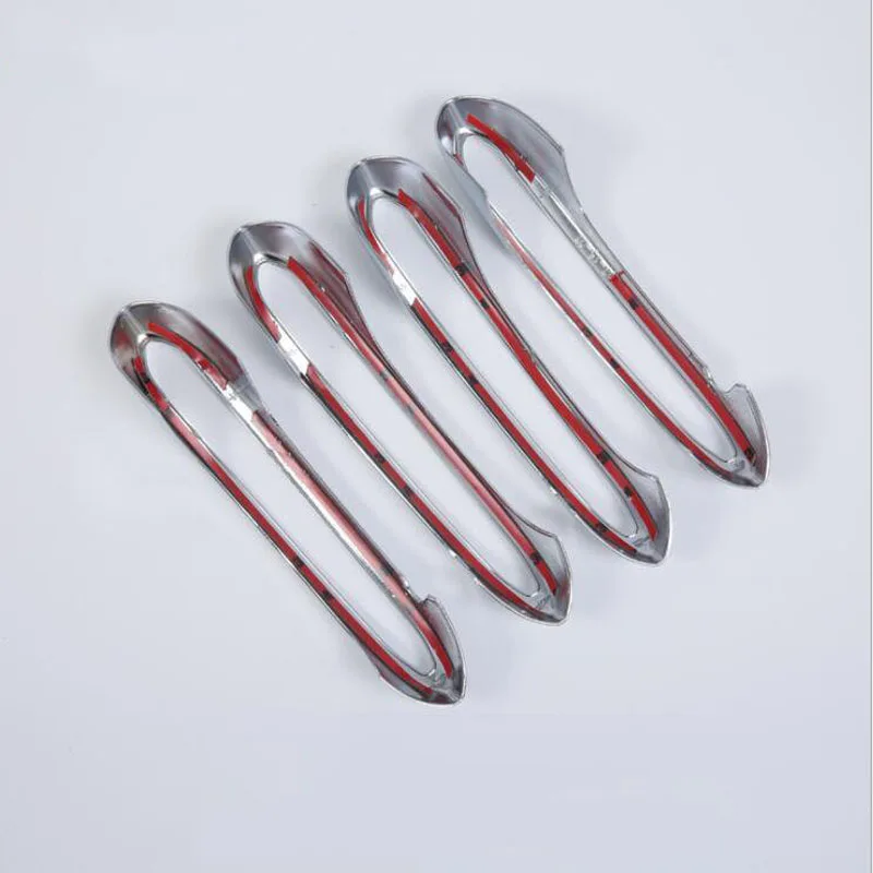 

Free Shipping For BMW 5 Series 2018 4PCS High Quality ABS Chrome Car Pull Handle Cover Trim Car Styling Accessories