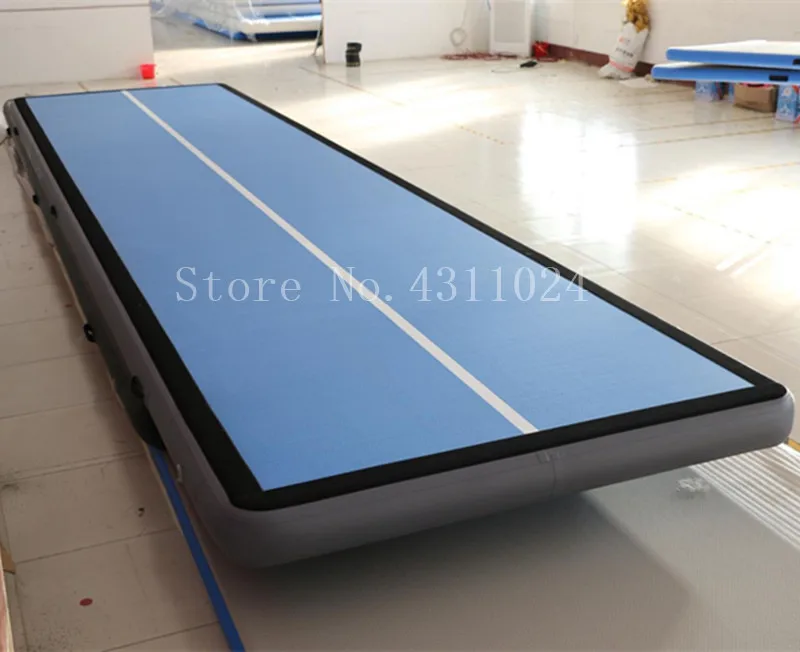 Продажа Бесплатная доставка, партиями по 6x1x0,2 м надувные гимнастические матрасы надувной воздушный трек коврик тренажерный зал и сушить в стиральн...