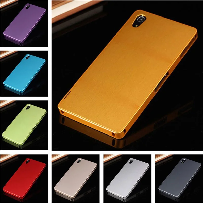 Алюминиевый металлический чехол для sony Z2 металлическая рамка с задней крышкой