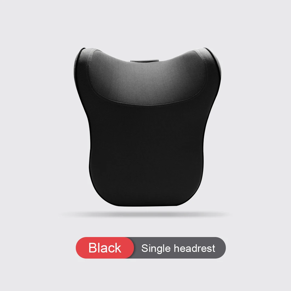 Black pillow LOEN u-образная подушка для шеи с эффектом памяти поясничная поддержка для автомобиля подголовник массажная подушка дышащая износостойкая подушка для сиденья - Цвет: Black pillow