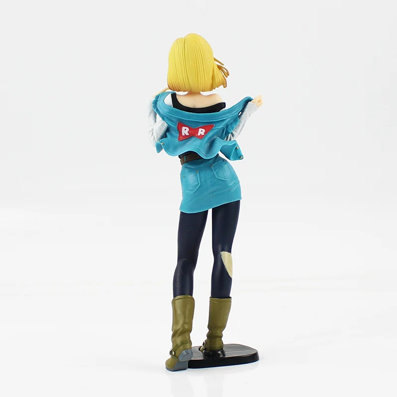 Dragon Ball Z Android 18 фигурка игрушки блеск и гламурный робот № 18 лазурит сексуальная красота Аниме Драконий жемчуг зет модель куклы
