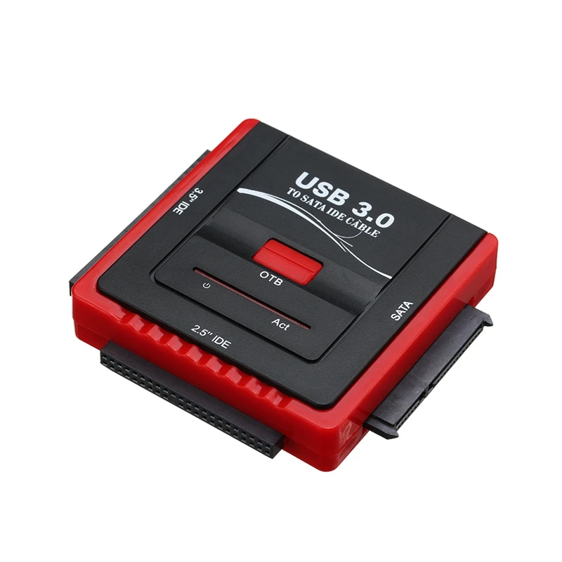 Адаптер Usb 3 0 для Sata/Ide конвертера жесткого диска универсального 2 5/3 5 Hdd/Ssd с блоком