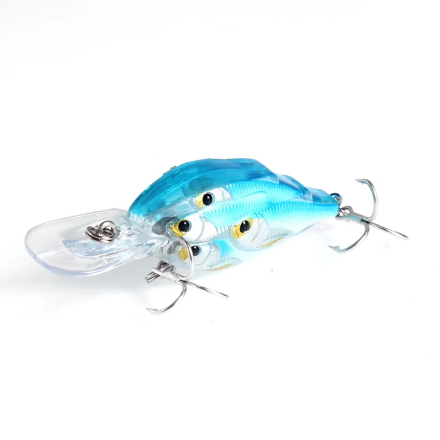 TUYA 5 шт./компл. Baitball Crankbait воблеры Minnow рыболовная приманка Bionic Fish школьная