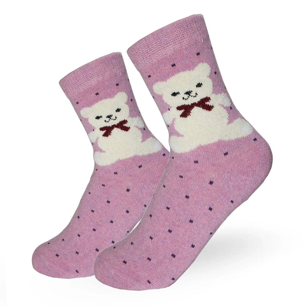 Носки женские из кроличьей шерсти Осень-зима теплые | Женская одежда