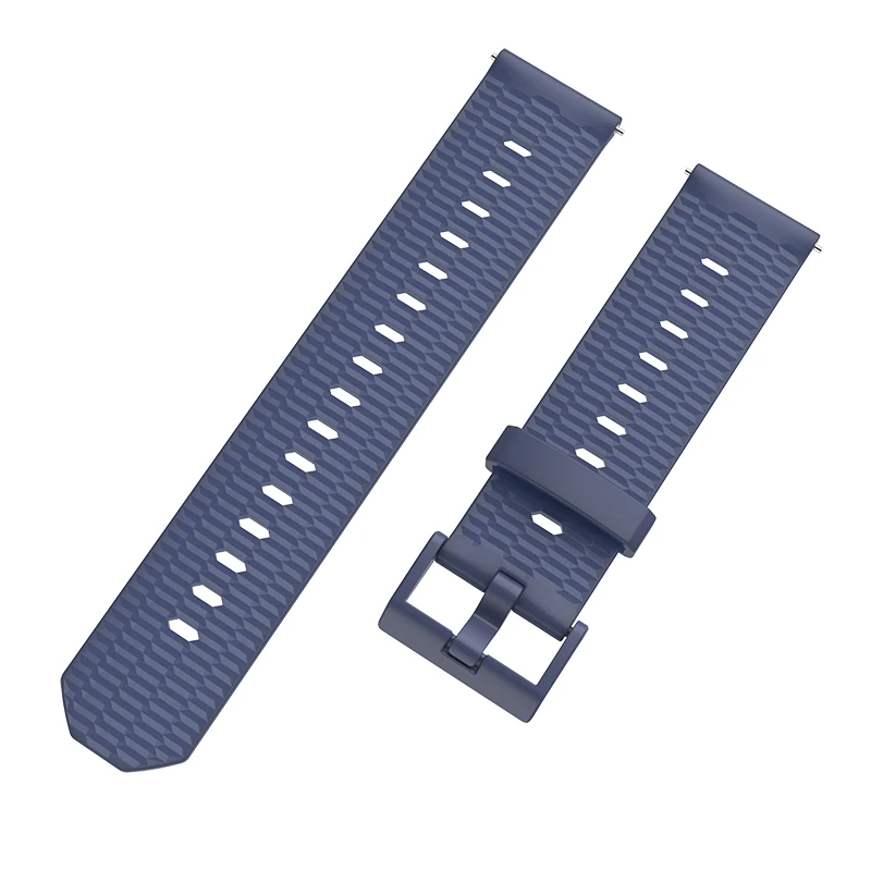 Midnight Blue Ремешок для Amazfit GTS 22 мм 20 мм ремешок для Xiaomi Huami Amazfit Bip Pace Смарт-часы браслет браслеты Amazfit GTR 42 мм - Цвет: Midnight Blue