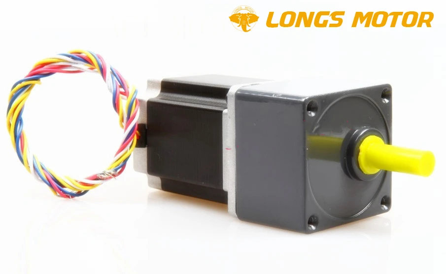 

Gearbox 20:1 Ratio Nema23 step motor 23HS8428AG20 1.4N.m 2.8A CNC Engraving LONGS MOTOR