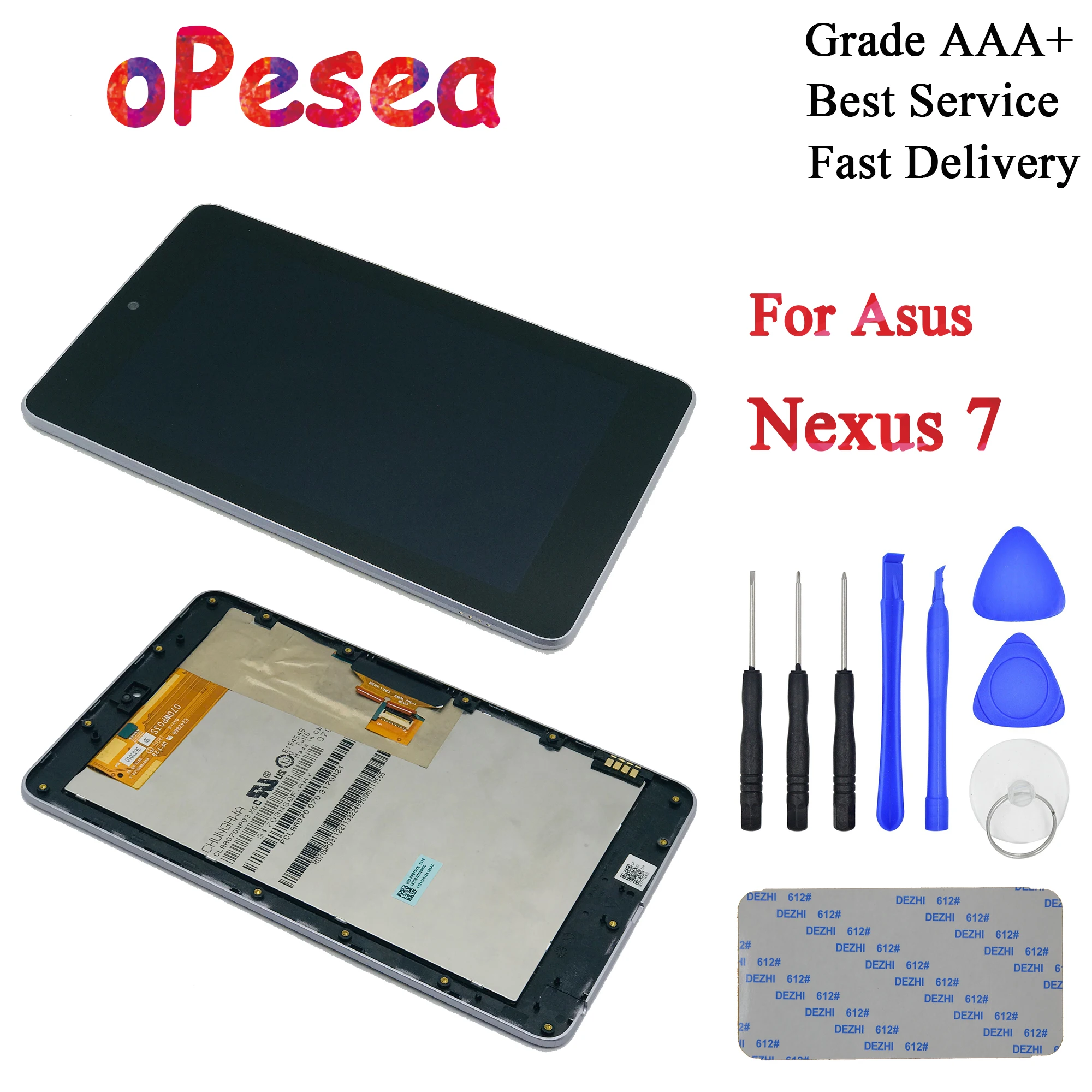 OPesea для Asus Google Nexus 7 1st Gen Nexus7 2012 ME370T ME370TG Полный ЖК дисплей Панель кодирующий