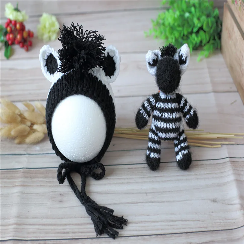 Набор игрушек и шапок ручной работы с мягкими животными оленями капотом куклой