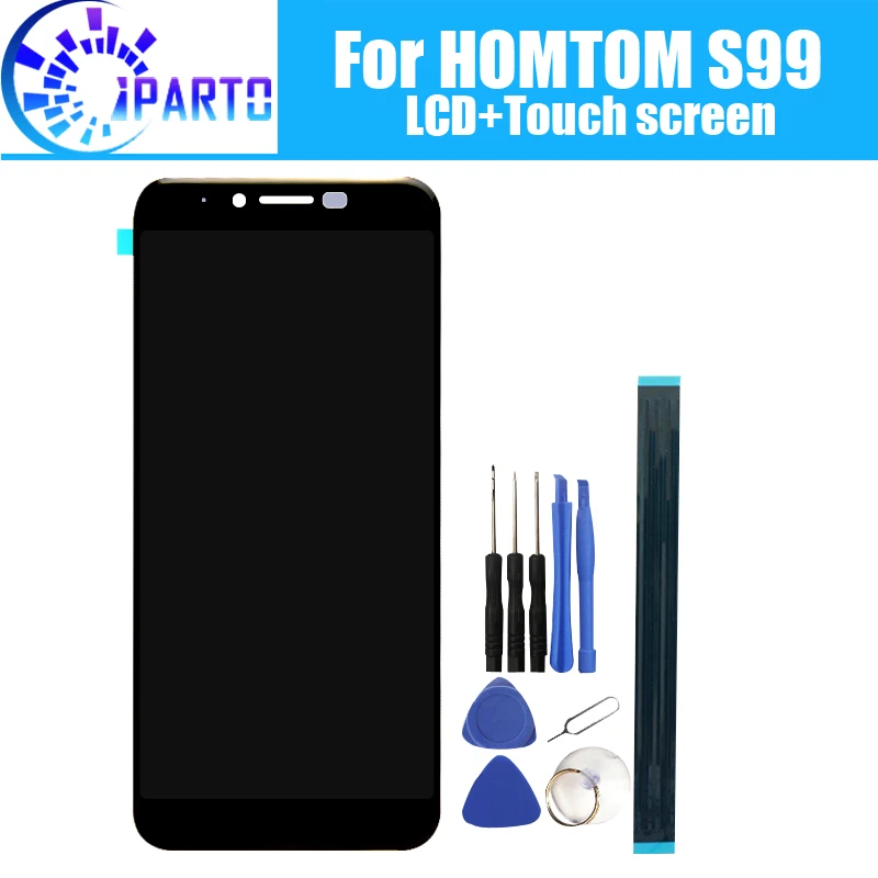 HOMTOM S99 ЖК дисплей + сенсорный экран 100% оригинальный протестированный дигитайзер