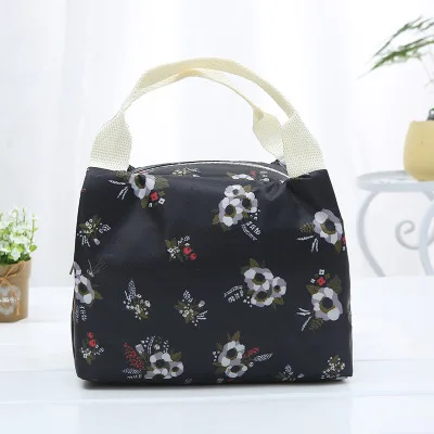 2 Large-Capacity Waterproof And Cold pack New Aluminum Foil insulation Bag Korean Portable lunch Bag Wholesale Price - Цвет: 2