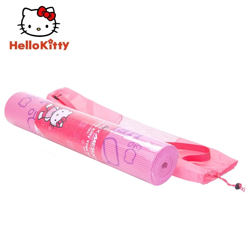 Рисунок Hello Kitty 4 мм коврики для йоги ПВХ 173*61 см Фитнес Нескользящие мягкие удобные