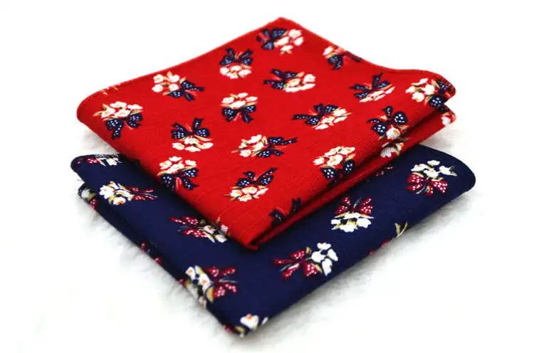 Цветочные Платки Винтажные льняные носовые платки с рисунком пейсли мужские