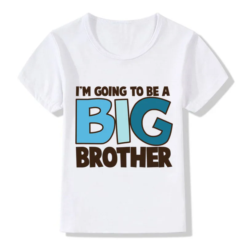 Забавная Футболка с принтом «T'm The Big Sister», топ с короткими рукавами для девочек, KT-1968 - Цвет: 8