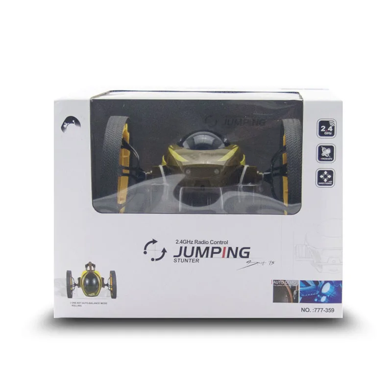 Мини-автомобили прыжок 2 4 ГГц RC автомобиль с гибкими колесами вращения
