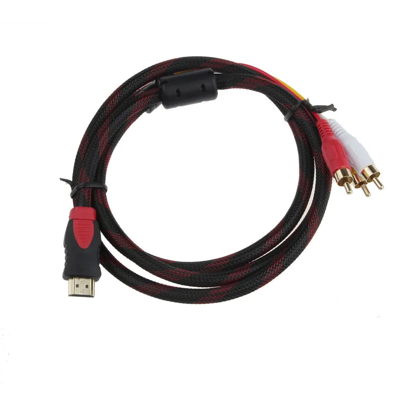 HIPERDEAL HDMI высокое качество к 3 RCA 1 5 м кабель Мужской адаптер конвертер для HDTV D30 Feb2|3