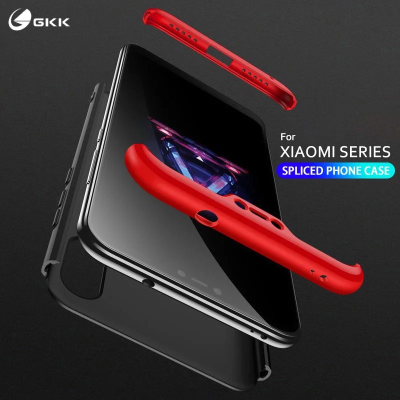 360 Degree Protection Case for Xiaomi Poco F2 Pro X3 NFC M3 A1 A2 lite Hard Matte Cover Case for Redmi Note 9 9s 9C 8T 8 6 pro