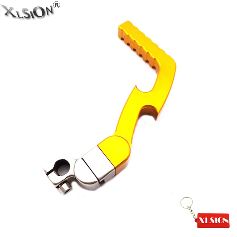 XLSION Золотой стартовый рычаг с ЧПУ 13 мм для 50cc 110cc 125cc Thumpstar SSR Atomik CRF50 Pit Dirt