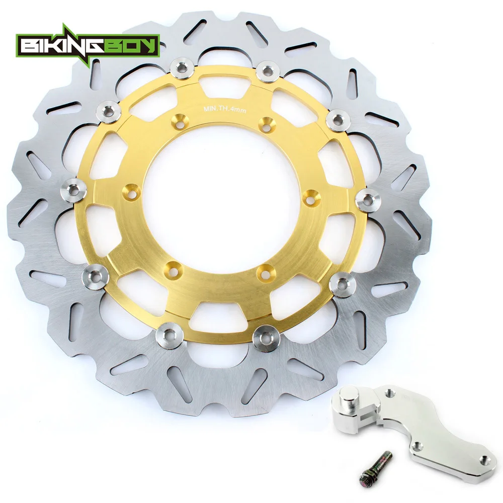 BIKINGBOY для suzuki RM 125 96 09 250 12 DRZ 400 E S 2000 2008 SV125 SM оверсайз 320 мм передний тормозной диск