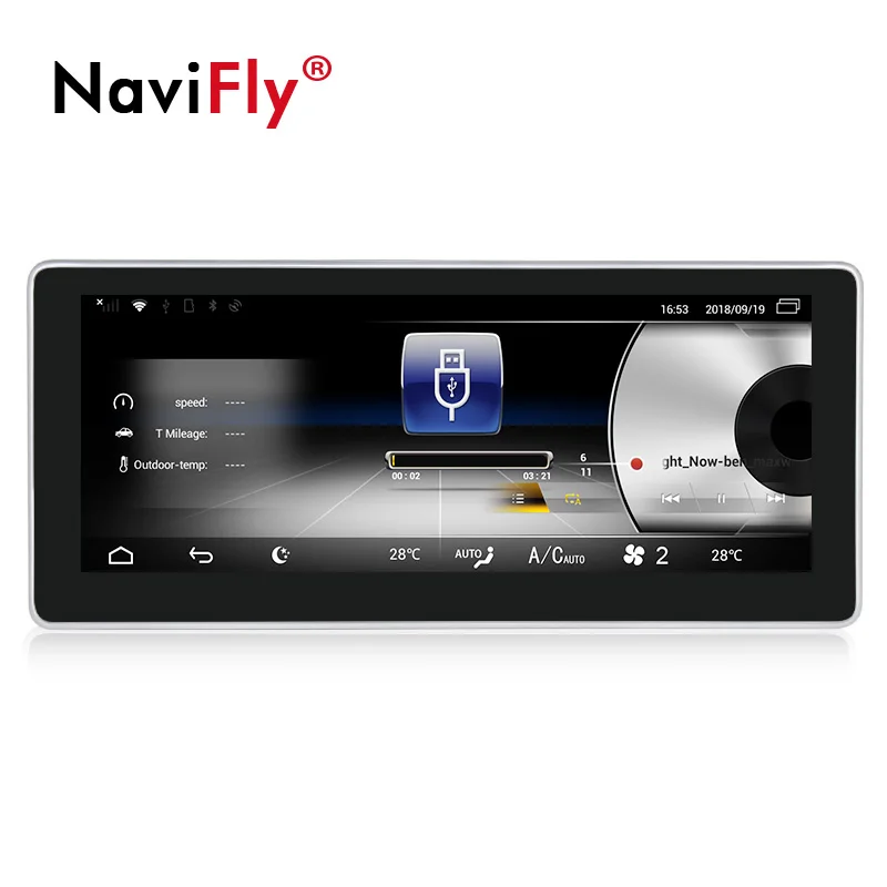 Navifly 10 25 дюймов full touch 3G RAM 32G ROM Android 7 1 4G LTE автомобильное радио RDS медиаплеер для Benz B