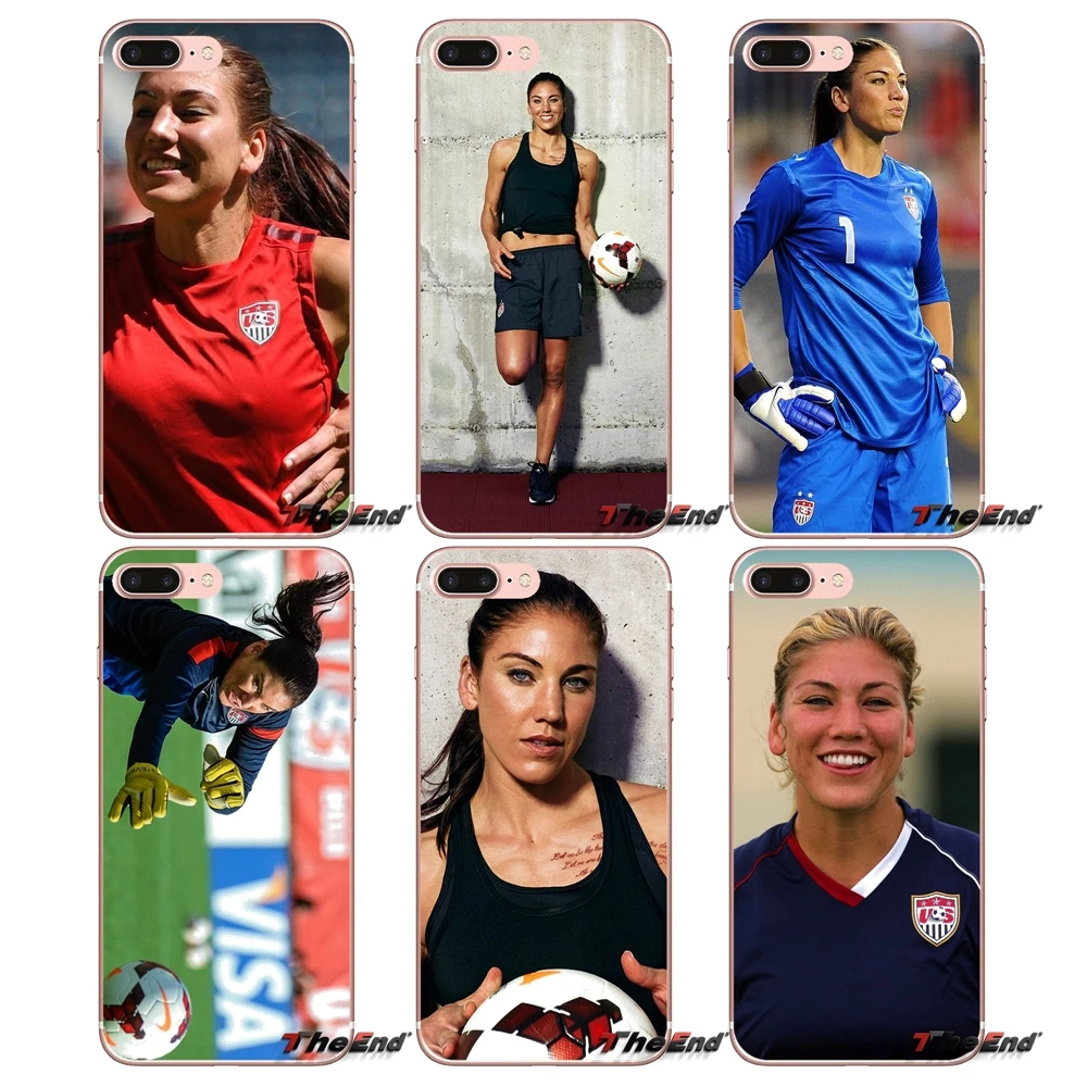 Чехол Hope Solo для знаменитого вратаря футбола Samsung Galaxy S3 S4 S5 MINI S6 S7 edge S8 Plus Note 2 3 4 5 Grand