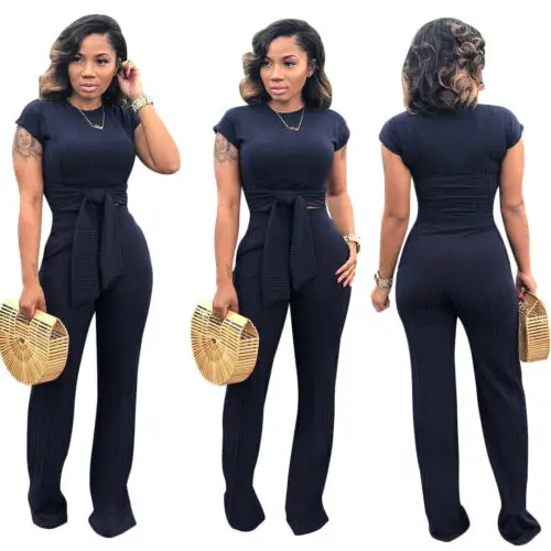 Женский комплект из 2 предметов топ с коротким рукавом сексуальный облегающий